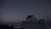 Zeitraffer - Teleskop auf La Palma