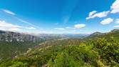 Zeitraffer - Aussicht Berge Sardinien
