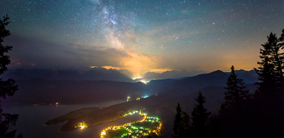 Zeitraffer Film Die Milchstrasse in Bayern - Astrofotografie Zeitraffer Film