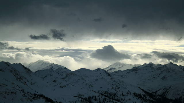 Bergwolken Alpen