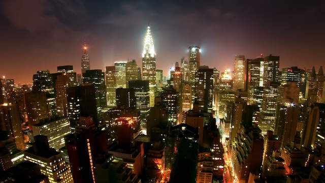 New York Skyline Zeitraffervideo