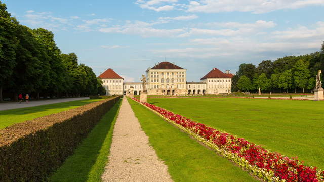 Nymphenburger Schlosspark Hyperlapse - 4K Video Footage Download