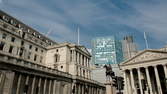 Zeitraffer - 4K Hyperlapse Bank of England Museum - London Mayfair 