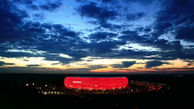 Allianzarena Tag-Nacht