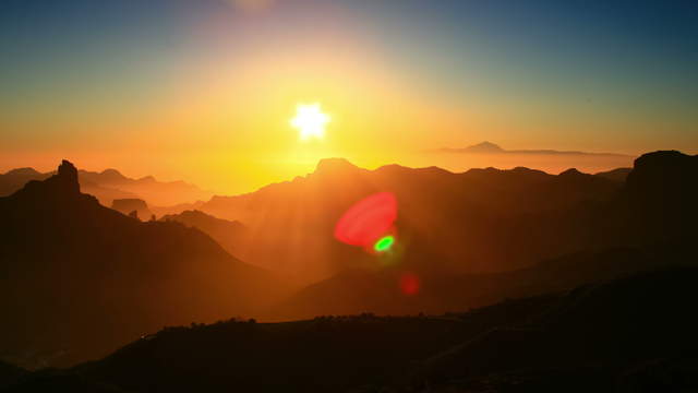 Sonnenuntergang auf Gran Canaria - Kanaren