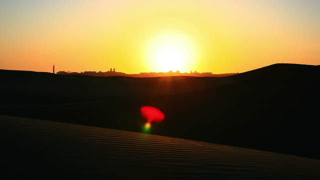 Dünen von Maspalomas - Gran Canaria, Kanaren - Zoom