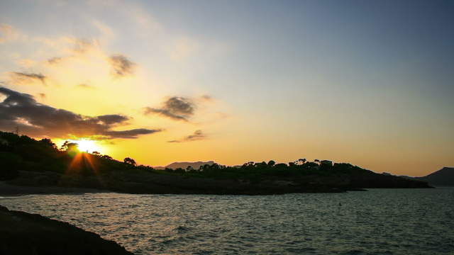 Sonnenuntergang Alcudia, Mallorca, Balearen