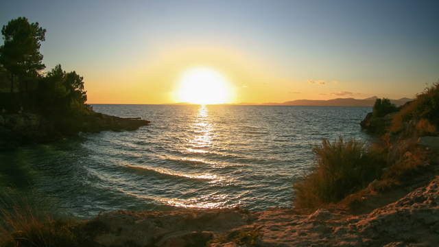 Sonnenuntergang auf Mallorca