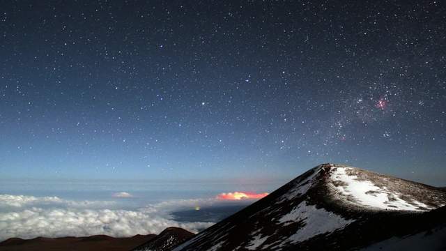 Mauna Kea und Kilauea Vulkan