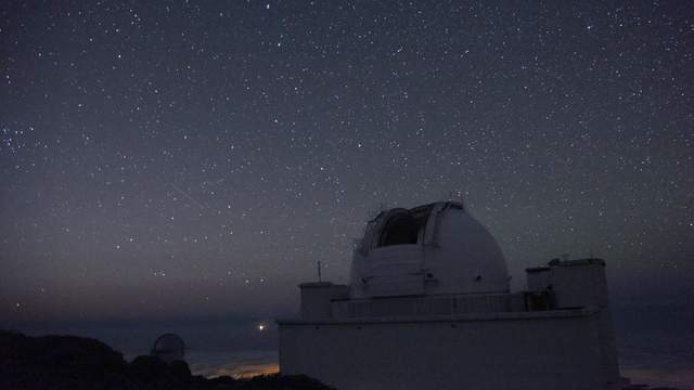 Teleskop auf La Palma