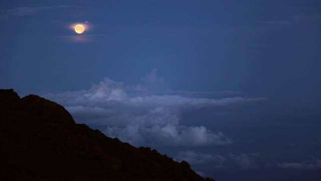 Monduntergang Haleakala