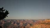 Zeitraffer - Monduntergang am Grand Canyon