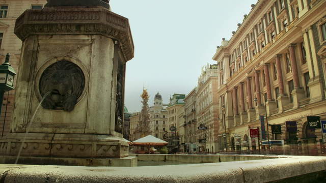 Blick auf den Wiener Graben – Kamerafahrt