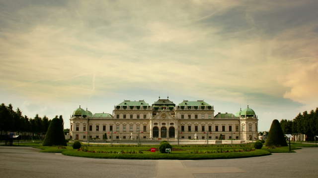 Schloss Belvedere Wien – Kamerafahrt