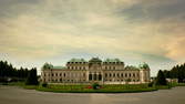 Zeitraffer - Schloss Belvedere Wien – Kamerafahrt