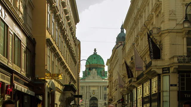 Hyperlapse Kohlmarkt & Michaelerplatz in Wien