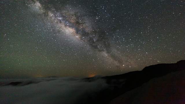 Haleakala Milchstraße
