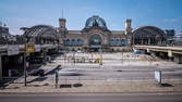 Zeitraffer - Dresden Hauptbahnhof 