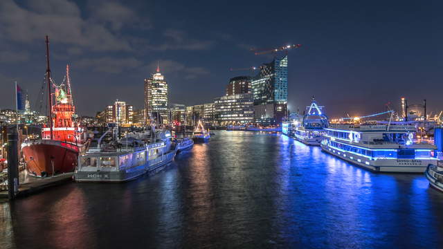 Die Elbphilharmonie in Hamburg