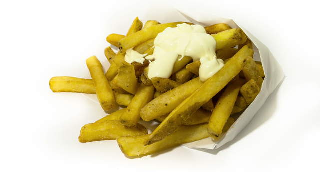 Pommes Frites Schimmel-Zeitraffer