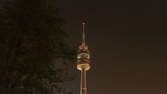 Zeitraffer - München Olympia Turm Nacht Hyperlapse