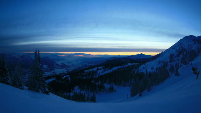 Sonnenaufgang Alpen