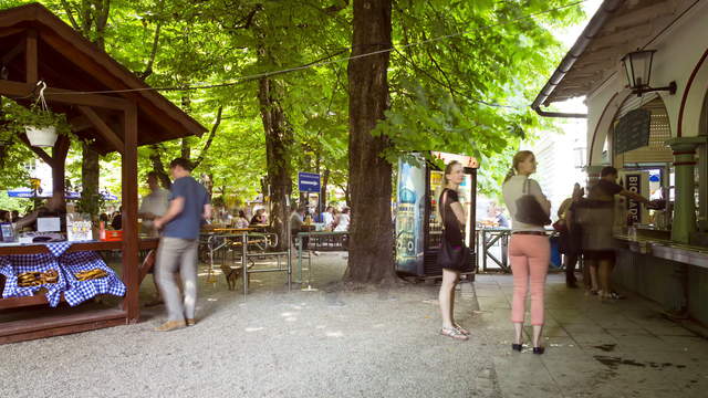 HB Biergarten Ausschank