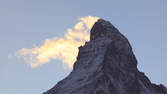 Zeitraffer - Matterhorn, Zermatt, Schweiz
