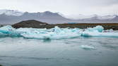 Zeitraffer - Island Gletscherlagune Jökulsarlon