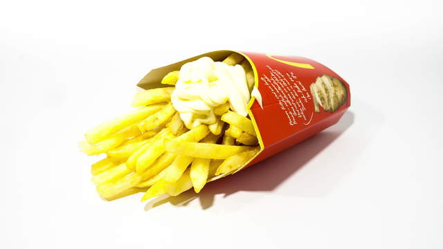 Fast Food Pommes Frites