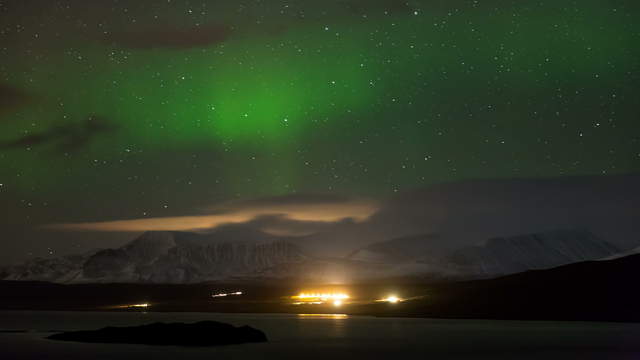 Island Zeitraffer-Fotografie Aurora Borealis 6K Time-Lapse