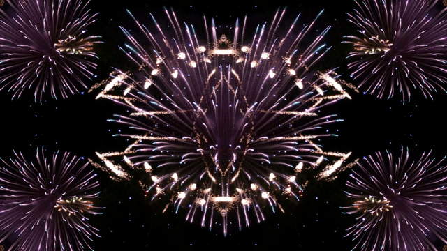 Hintergrund Musik Video - Feuerwerk