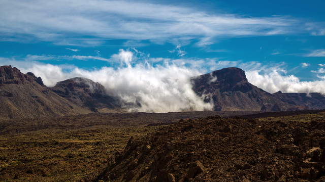 Teneriffa Berge am Teide
