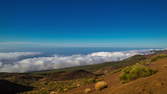 Zeitraffer - Teneriffa Schwenk Wolkenmeer