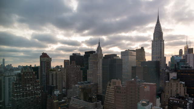 New York Skyline Tag-Nacht