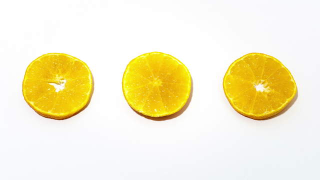 Orangen- Scheiben