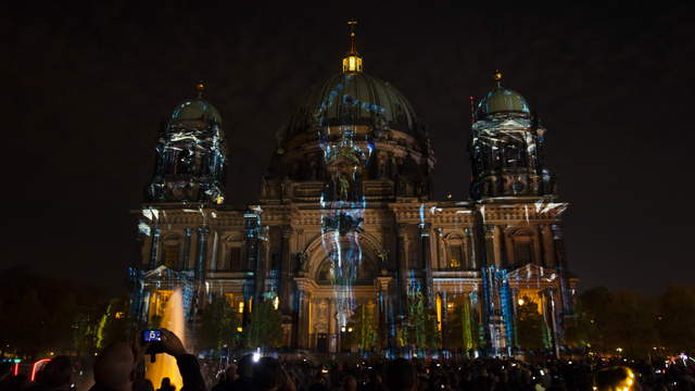Berliner Dom-Lichterfestival in Berlin