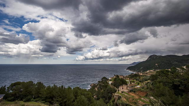 Wolken über Mallorca
