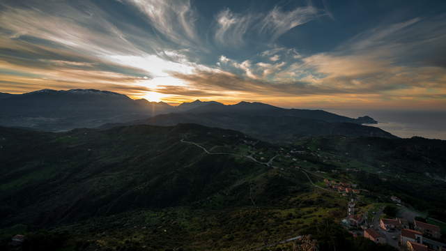 Sizilien - Sonnenuntergang bei Polina