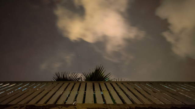 Sizilien - Nachthimmel am Strand 