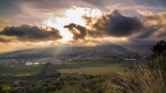 Sizilien - Wolken über dem Etna