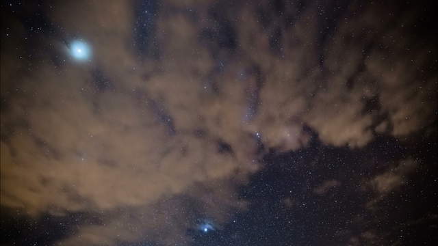 Sternenhimmel Astro Fotografie UHD Zeitraffer mit Milchstrasse