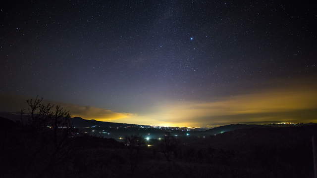 Sizilien - Sternenhimmel Fotografie