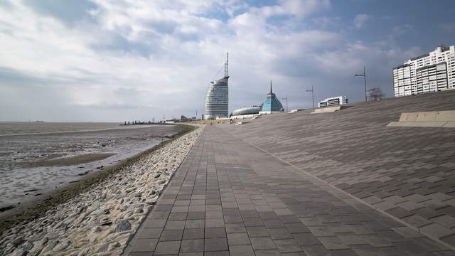 6K, 4K Hyperlapse Bremerhaven Tag-Nacht