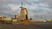 Zeitraffer - Bremerhaven Hyperlapse Willy-Brandt-Platz