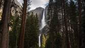 Zeitraffer - Yosemite Wasserfall