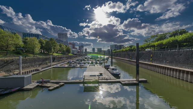 Düsseldorf Medienhafen statisch