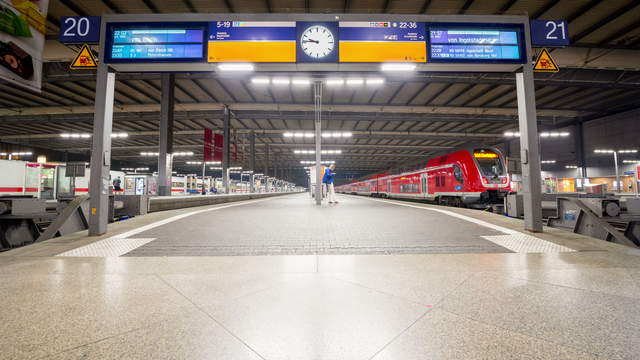 München Hauptbahnhof Bahnsteig