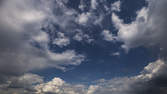 Zeitraffer - Wolken am Himmel