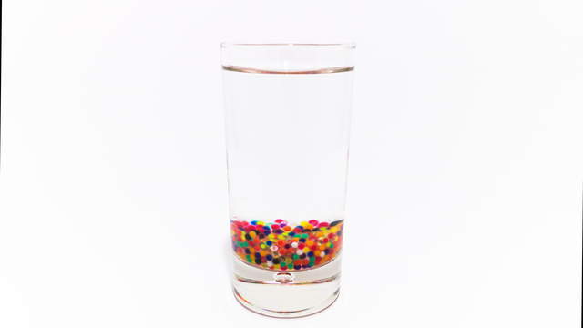 Water Beads (Wasser-Perlen) Glas Totale